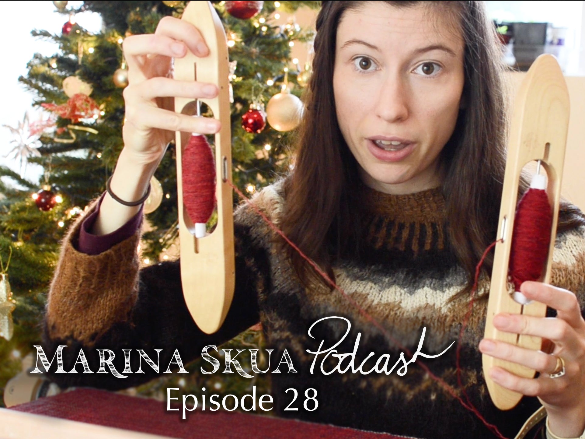 Episode 28 of the Podcast – Grey knitting, festive weaving, and winter murmurations