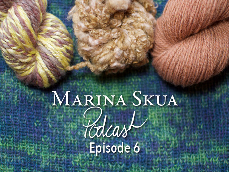 Episode 6 of the Podcast – FOs galore, how I wasn't always good at knitting, and lichen dye