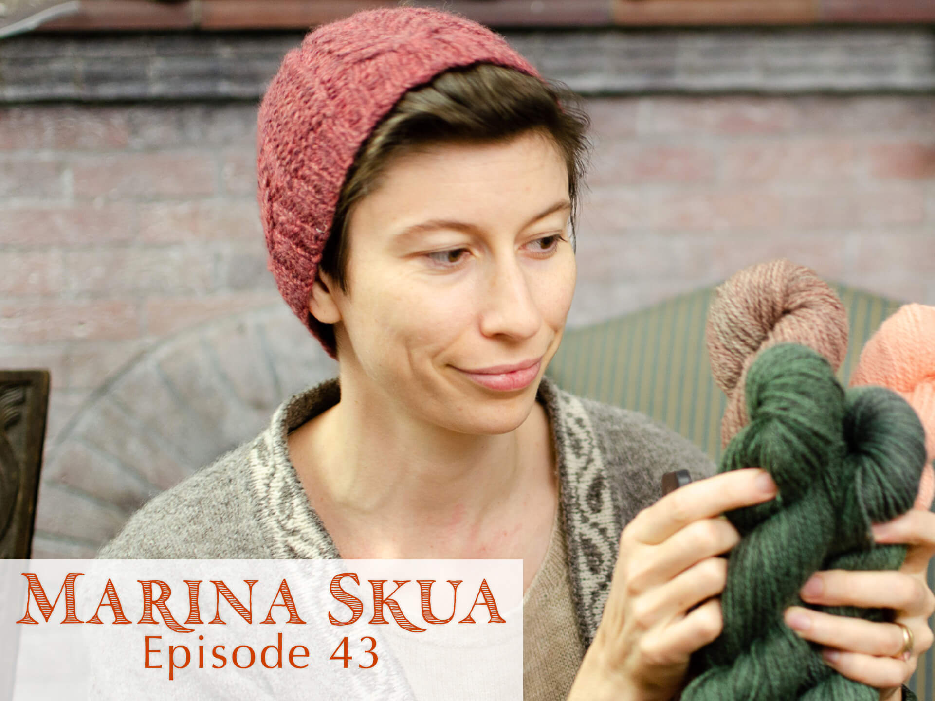 Episode 43 of the Podcast: Mendip 4-Ply – new yarn shades and knit project inspiration, and hand-spun knitting