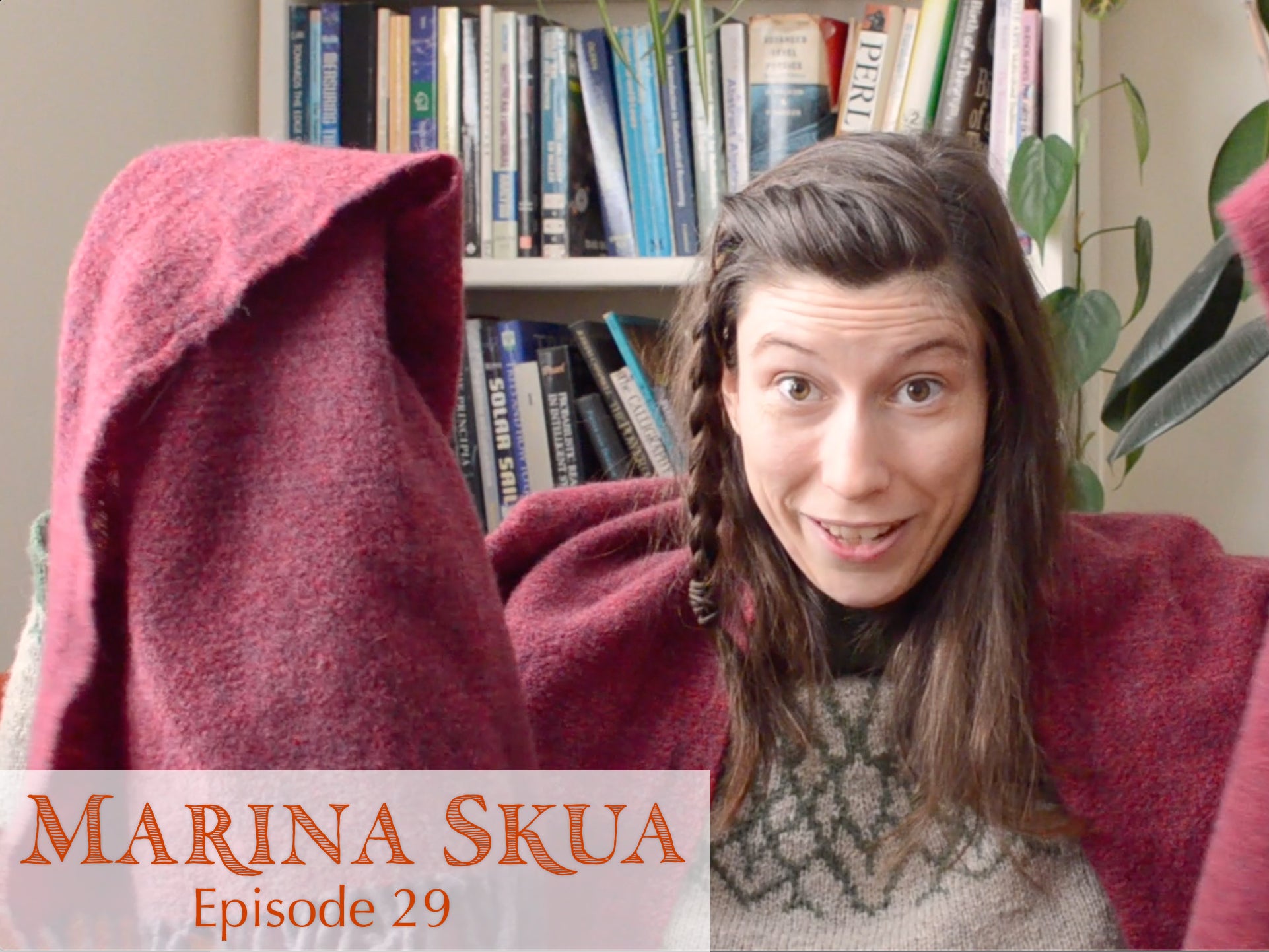 Episode 29 of the Podcast – Frost and fog, yoke design, woven wool, tiny baskets and making cordage