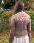 Frosty Mornings colourwork sweater knitting pattern