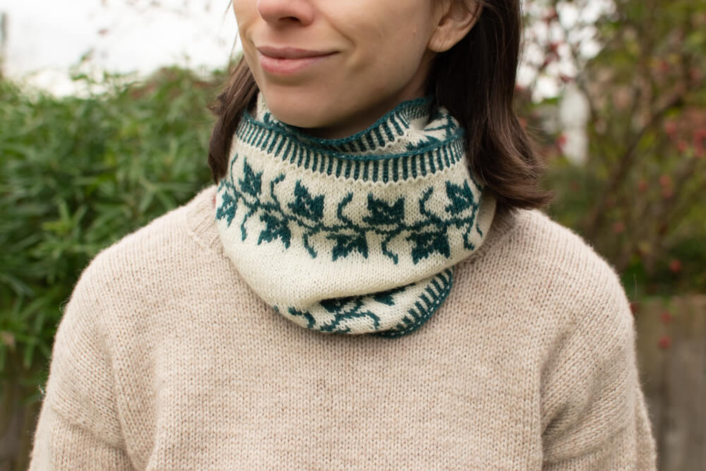 Kit – Et Hedera Hat and Cowl pattern and yarn