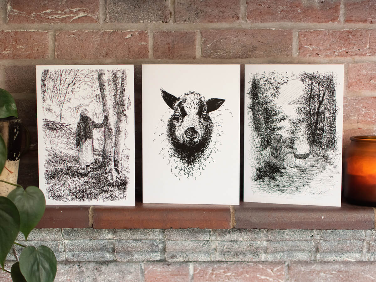 Greetings cards – pack of 3