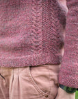 Scrumper Cardigan v-neck knitting pattern