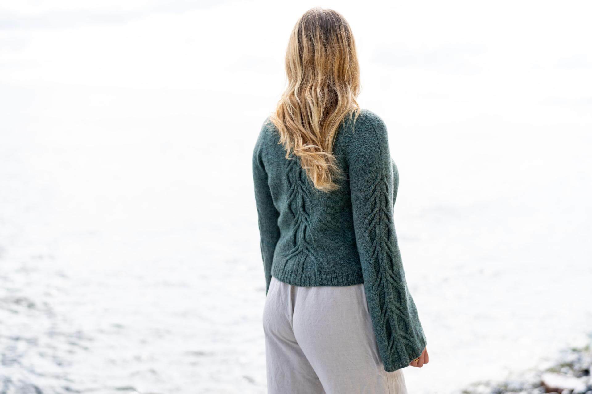 Welanna Cardigan Yarn + Pattern Knitting Kit