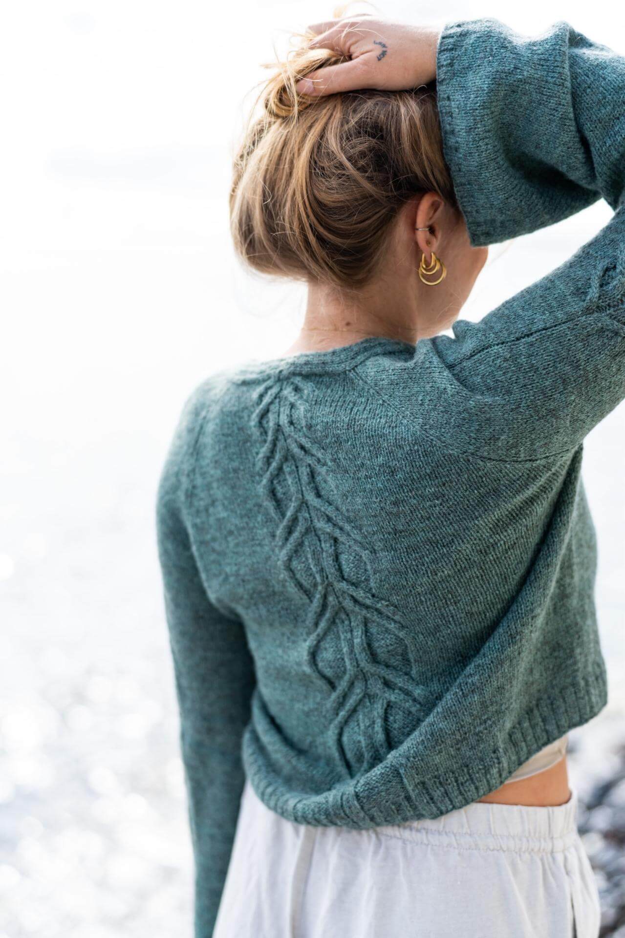 Welanna Cardigan Yarn + Pattern Knitting Kit