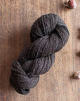 Zwartbles DK – undyed dark brown British wool yarn