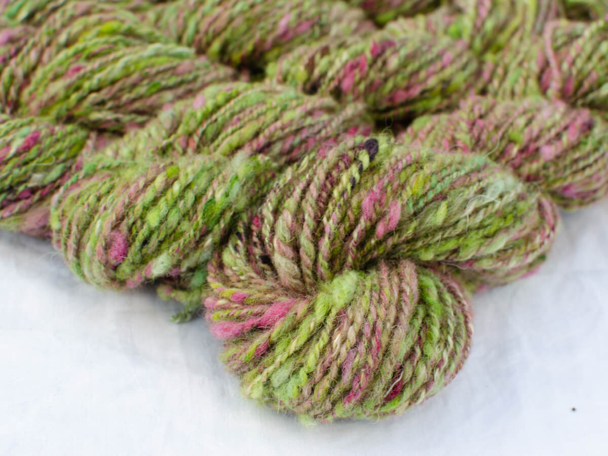 Devon Hedgerow – hand-spun yarn