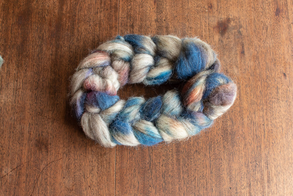 Magga Glen – Solace blend hand-dyed British wool tops