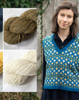 Deep Field Top Yarn + Pattern Knitting Kit
