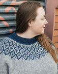 Sarcactus colourwork yoke jumper knitting pattern
