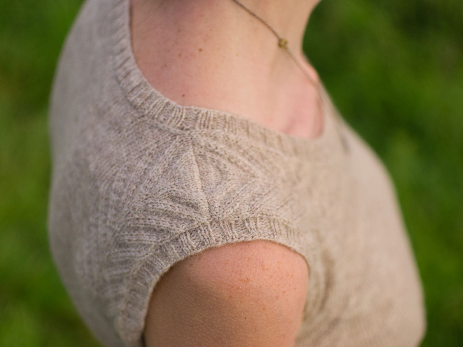 Dryopteris top knitting pattern