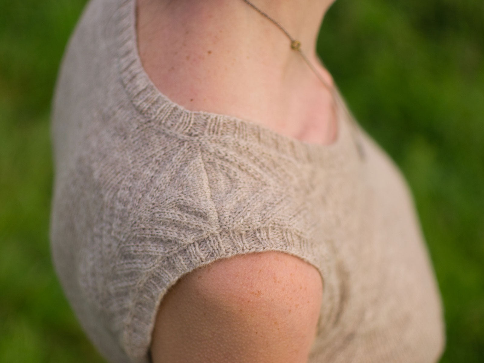 Dryopteris top knitting pattern