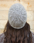 Earest textured cabled hat knitting pattern