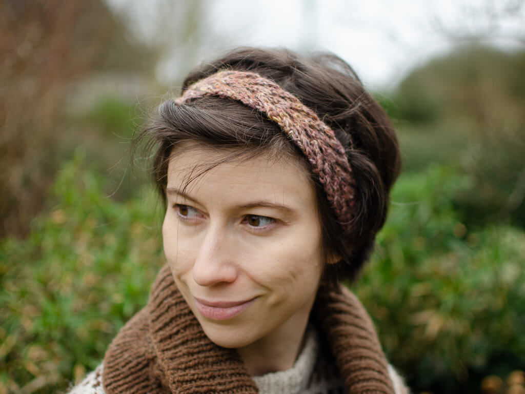 Ramosa Headband knitting pattern