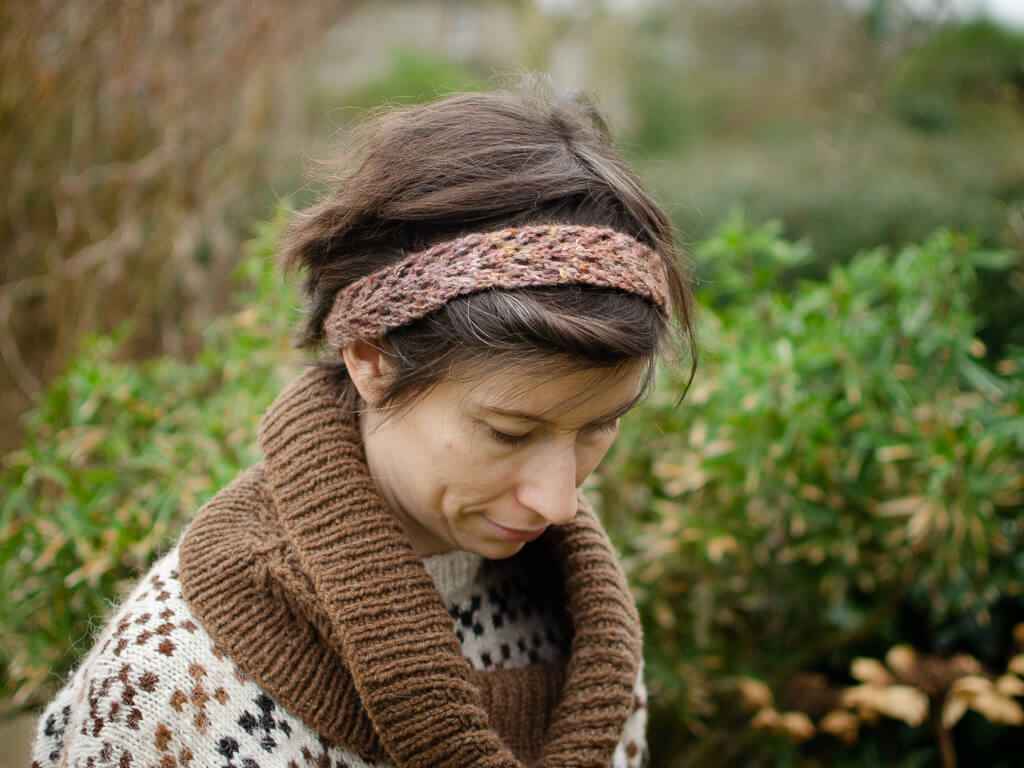 Ramosa Headband knitting pattern