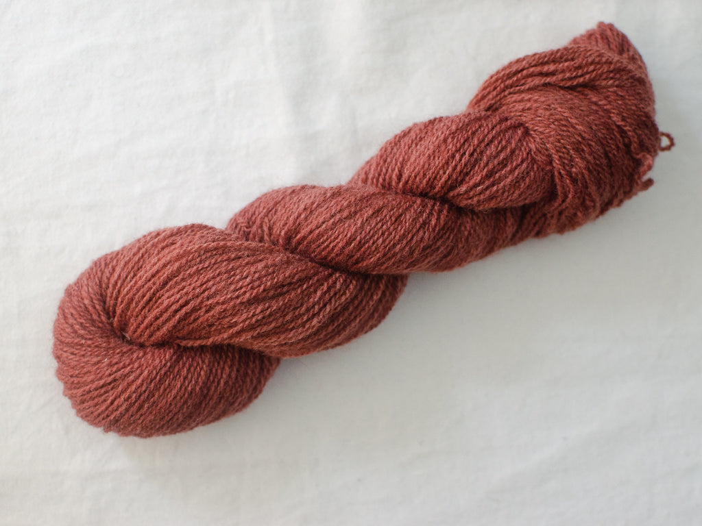 Beech (Sunny) Mendip 4ply - Hand-dyed British wool yarn