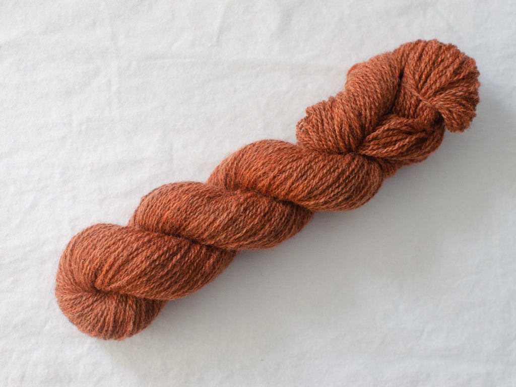 Fox (Cloudy) Mendip 4ply - Hand-dyed British wool yarn