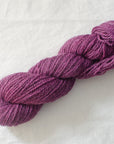 Plum (Cloudy) Mendip 4ply - Hand-dyed British wool yarn