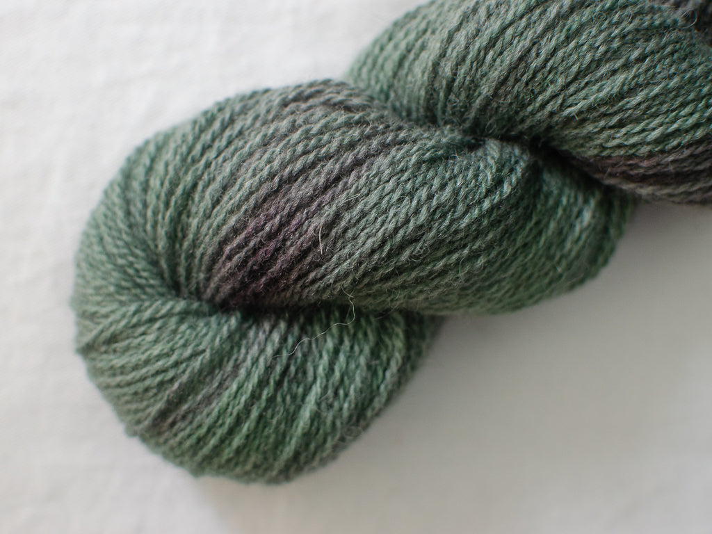 Yew (Sunny) Mendip 4ply - Hand-dyed British wool yarn