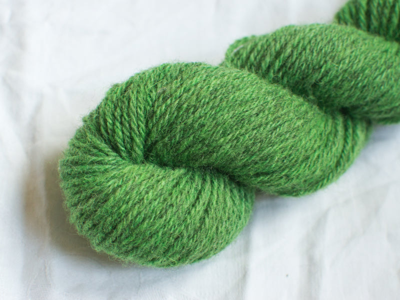 Fern (Cloudy) Mendip DK - Hand-dyed British wool yarn