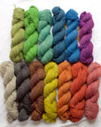Sage (Cloudy) Mendip DK - Hand-dyed British wool yarn
