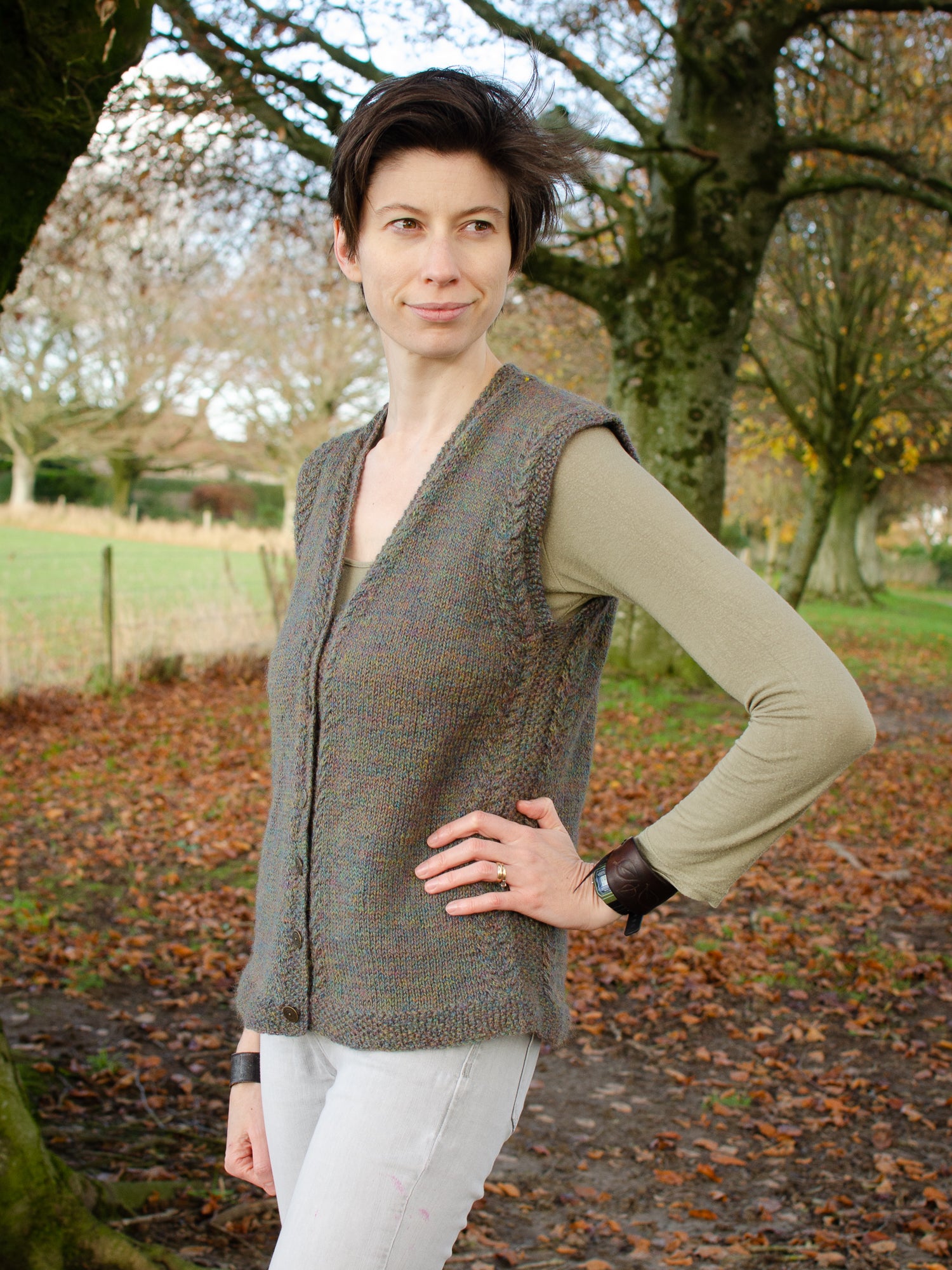 Scrumper Waistcoat knitting pattern