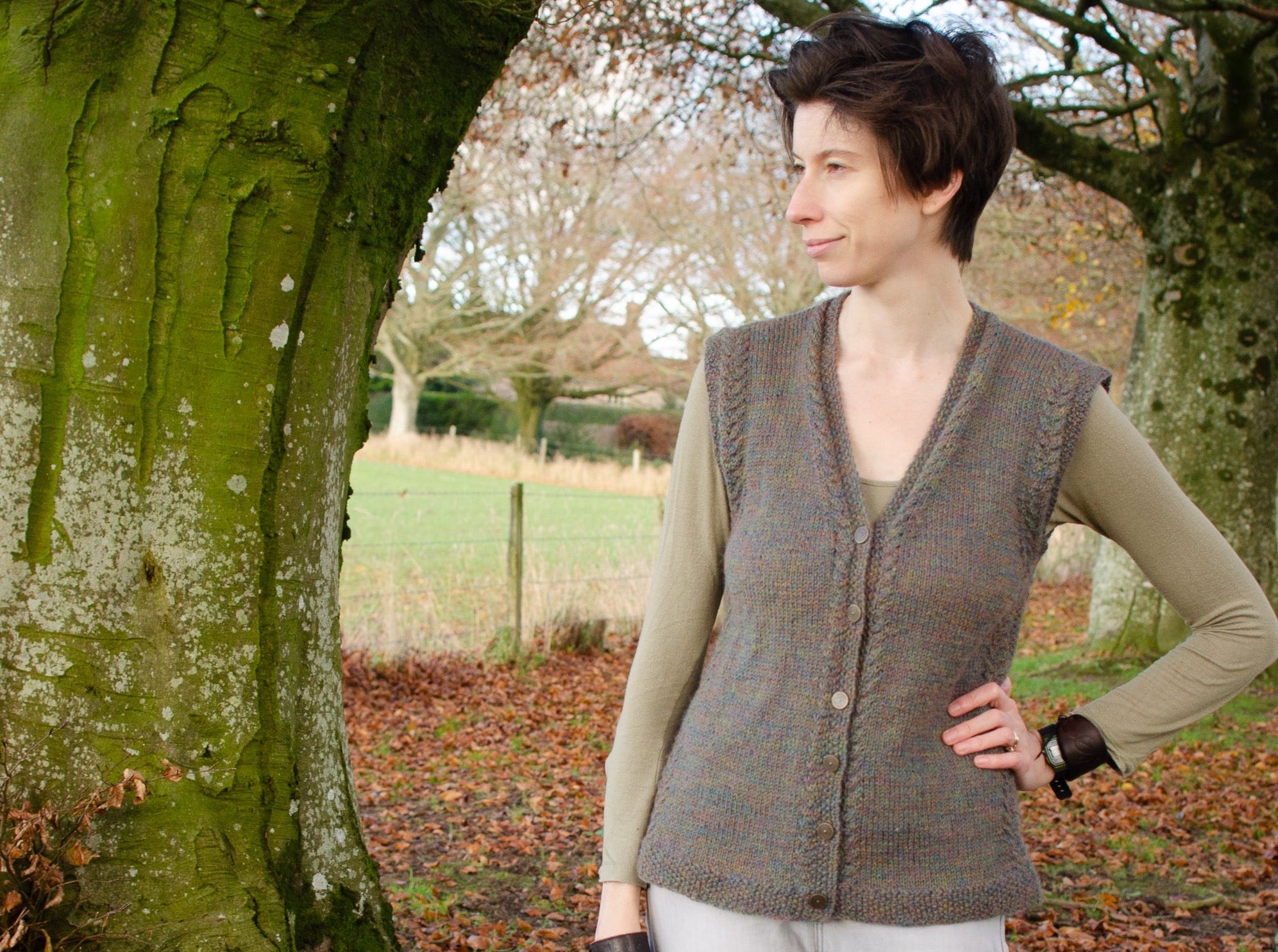 Scrumper Waistcoat knitting pattern