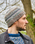 Sirita scrappy colourwork hat knitting pattern