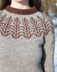 Weod Yoke knitting pattern