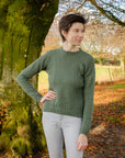 Woodbind jumper knitting pattern