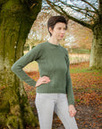 Woodbind jumper knitting pattern