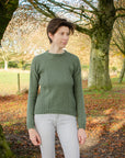 Woodbind jumper knitting pattern