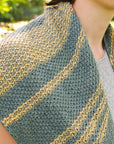 Leoma triangular shawl knitting pattern