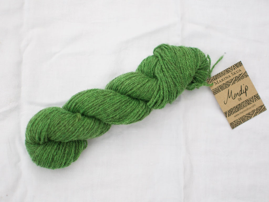 Fern (Cloudy) Mendip DK - Hand-dyed British wool yarn