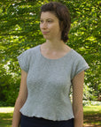 Oak Moss tee knitting pattern