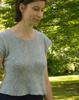 Oak Moss tee knitting pattern