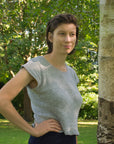Oak Moss tee knitting pattern