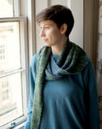 Sunder ribbed shawl knitting pattern