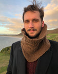Tildearth textured cowl knitting pattern