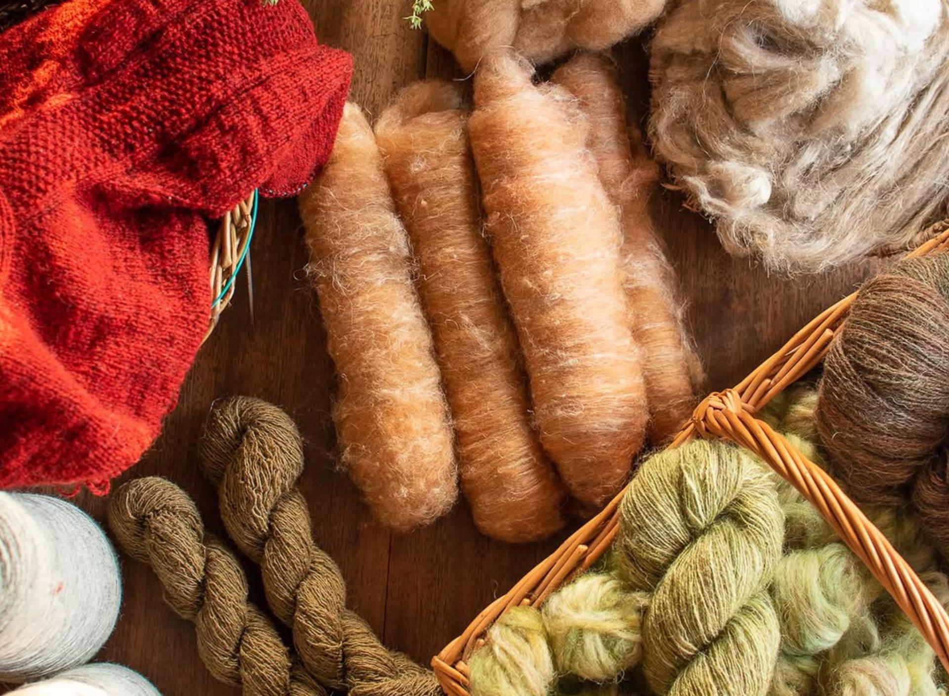 Dreaming of autumn weaving and yarn spinning, escaping sleeve island (Marina Skua Podcast Ep 72)