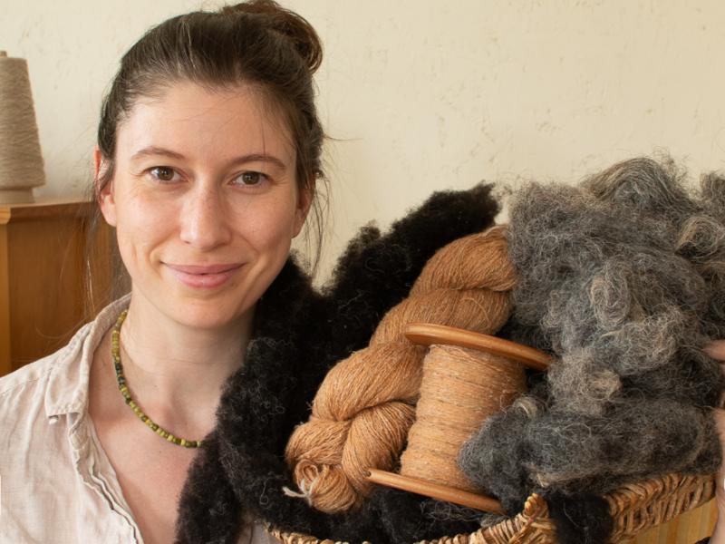May update - an unreasonable quantity of local fleece and a proper garden tour