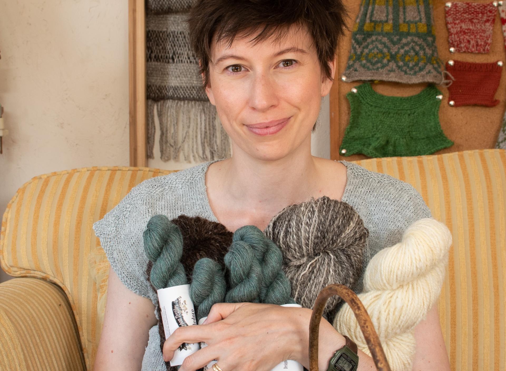 July update: more local fleece, dye studio upgrade, garden produce