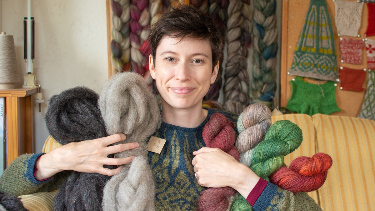 I'm back! Cosy knitting and spinning for a misty autumn [Marina Skua Ep 78]