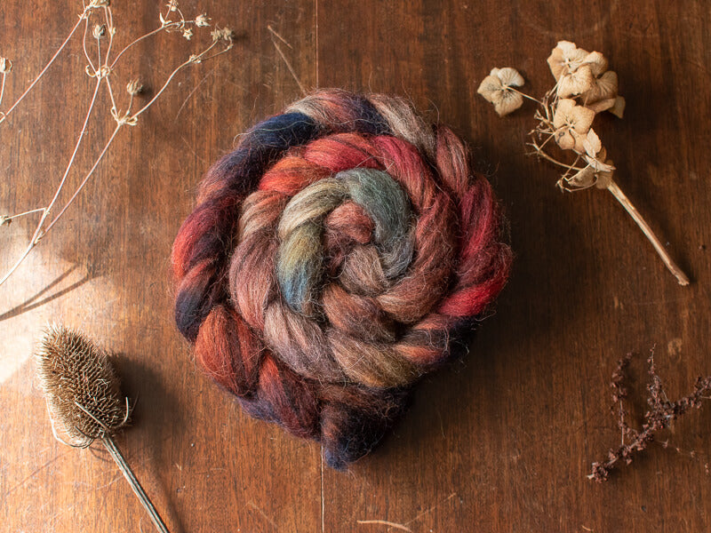 Shepherd&#39;s Delight – hand-dyed wool tops