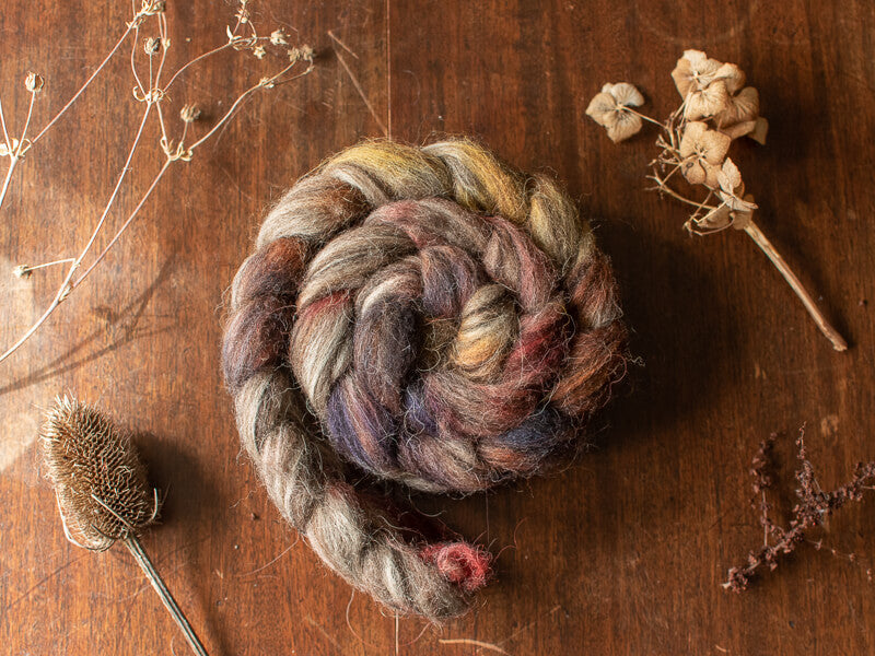 Primarish – hand-dyed wool tops