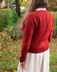Quickbeam V-neck cardigan knitting pattern