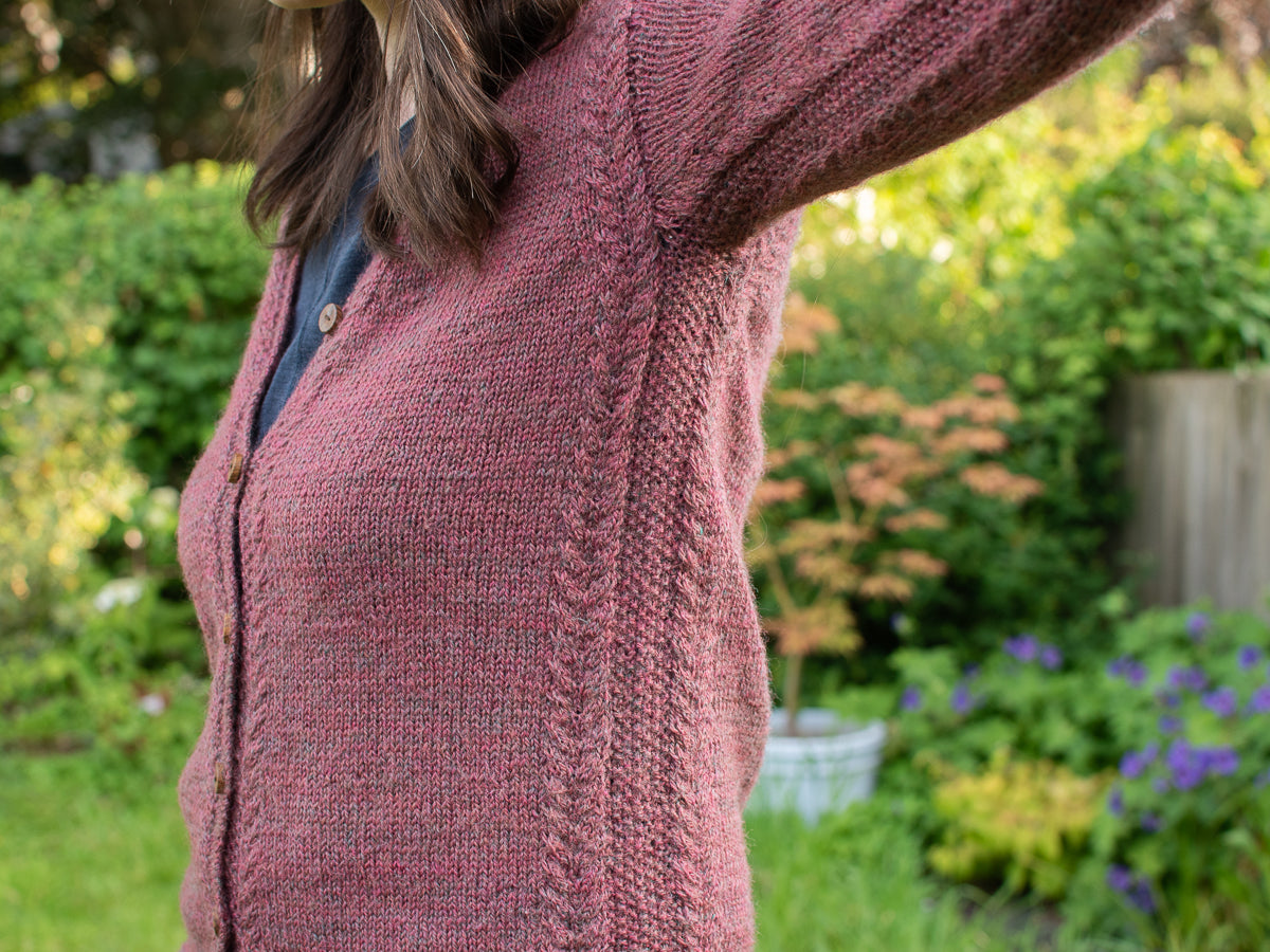 Scrumper Cardigan knitting pattern