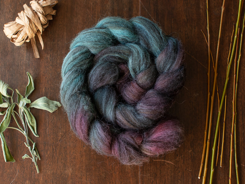 Active Galaxy – hand-dyed wool tops