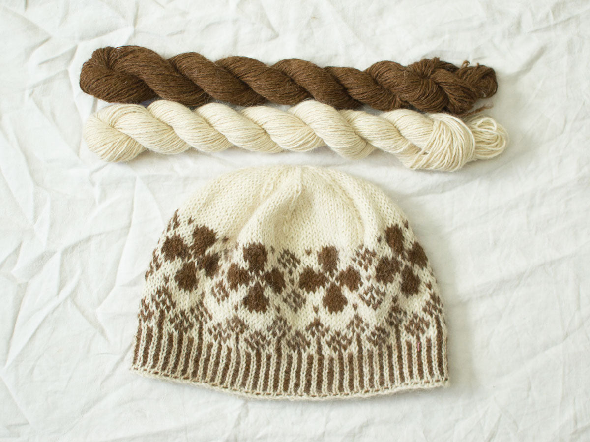 Rimeflower Hat knitting pattern